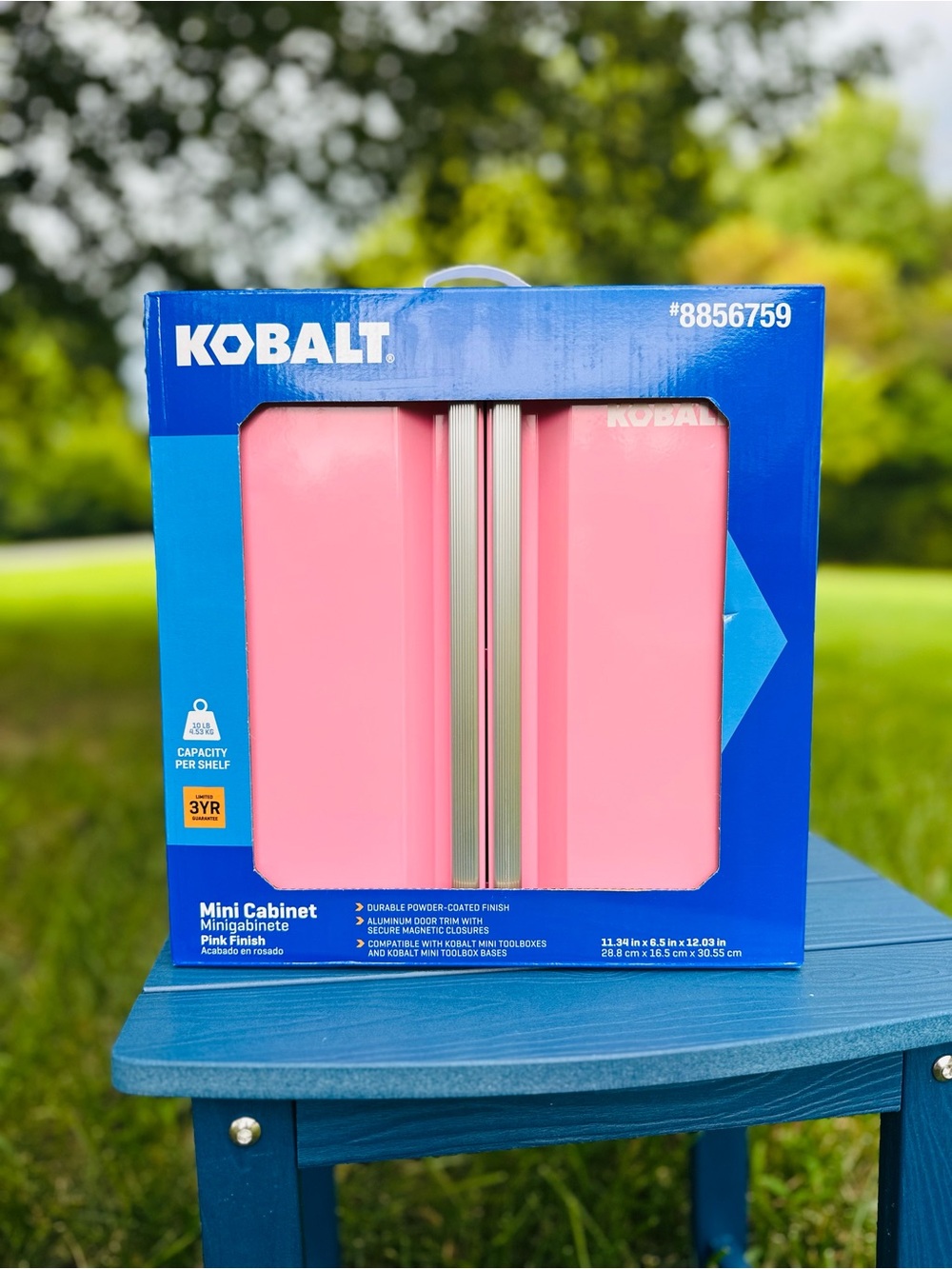 Kobalt Mini Cabinet Pink NWT - Hard to Find!